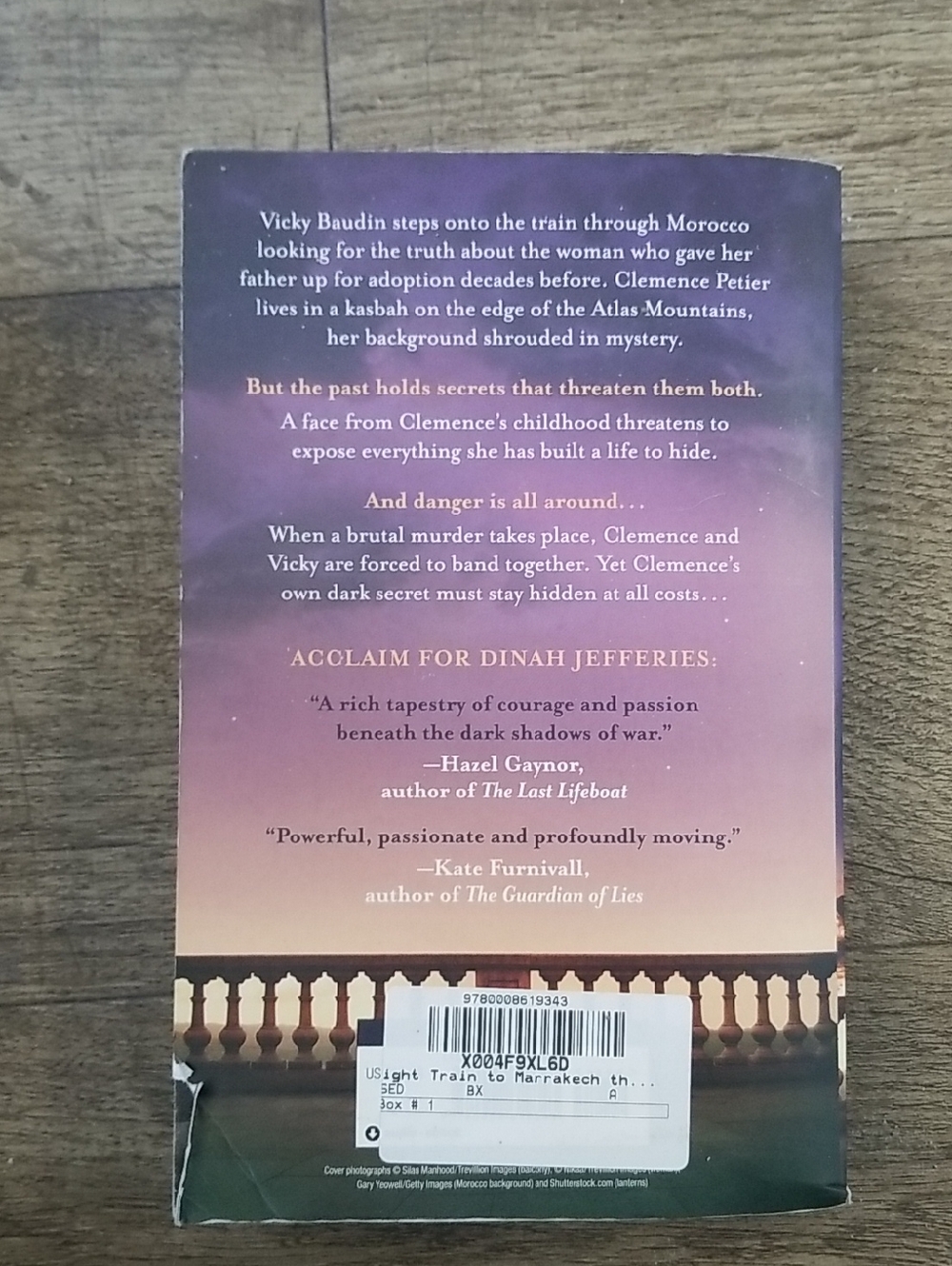 Dinah Jefferies "Night Train to Marrakech" Paperback - Picture 2 of 3